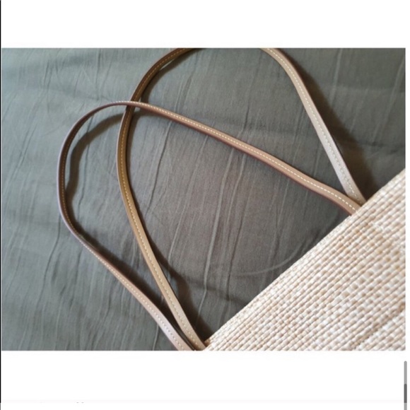 Prada raffia tote bag - Picture 5 of 7